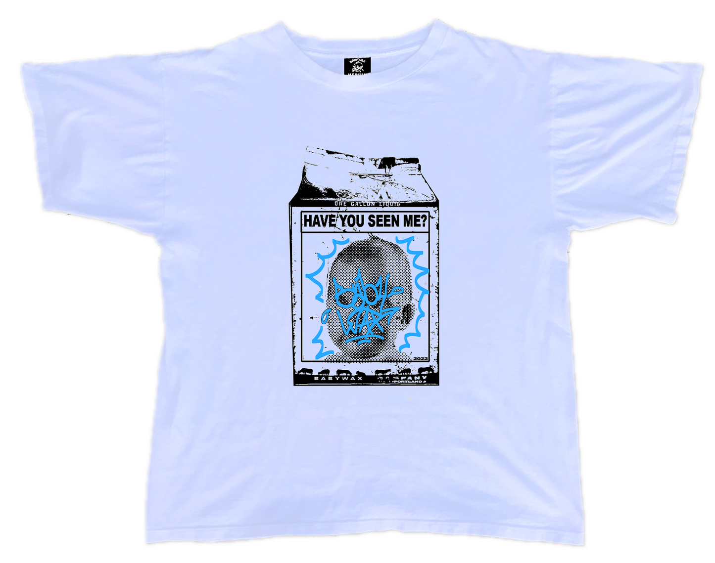 "Missing" Logo t shirt