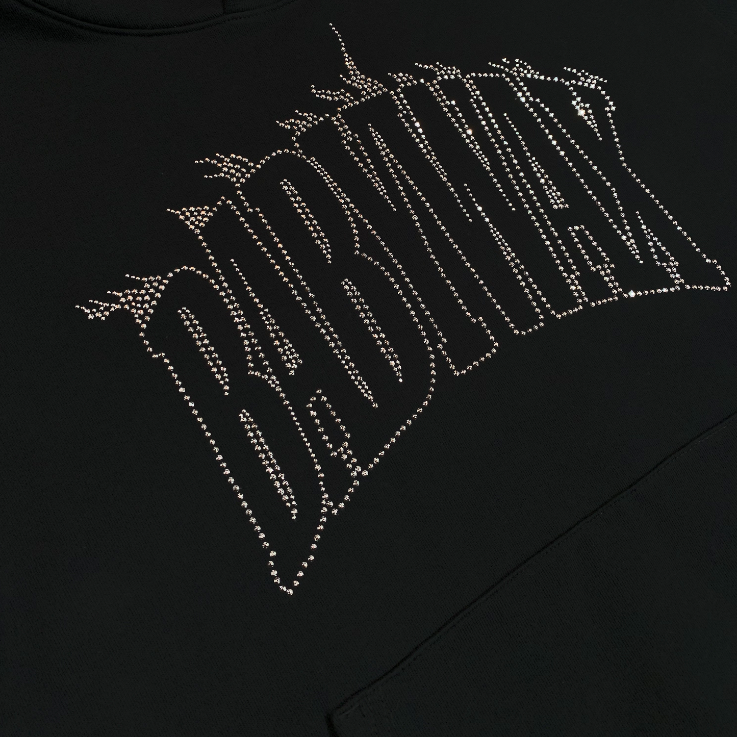 Flame Rhinestone Hoodie