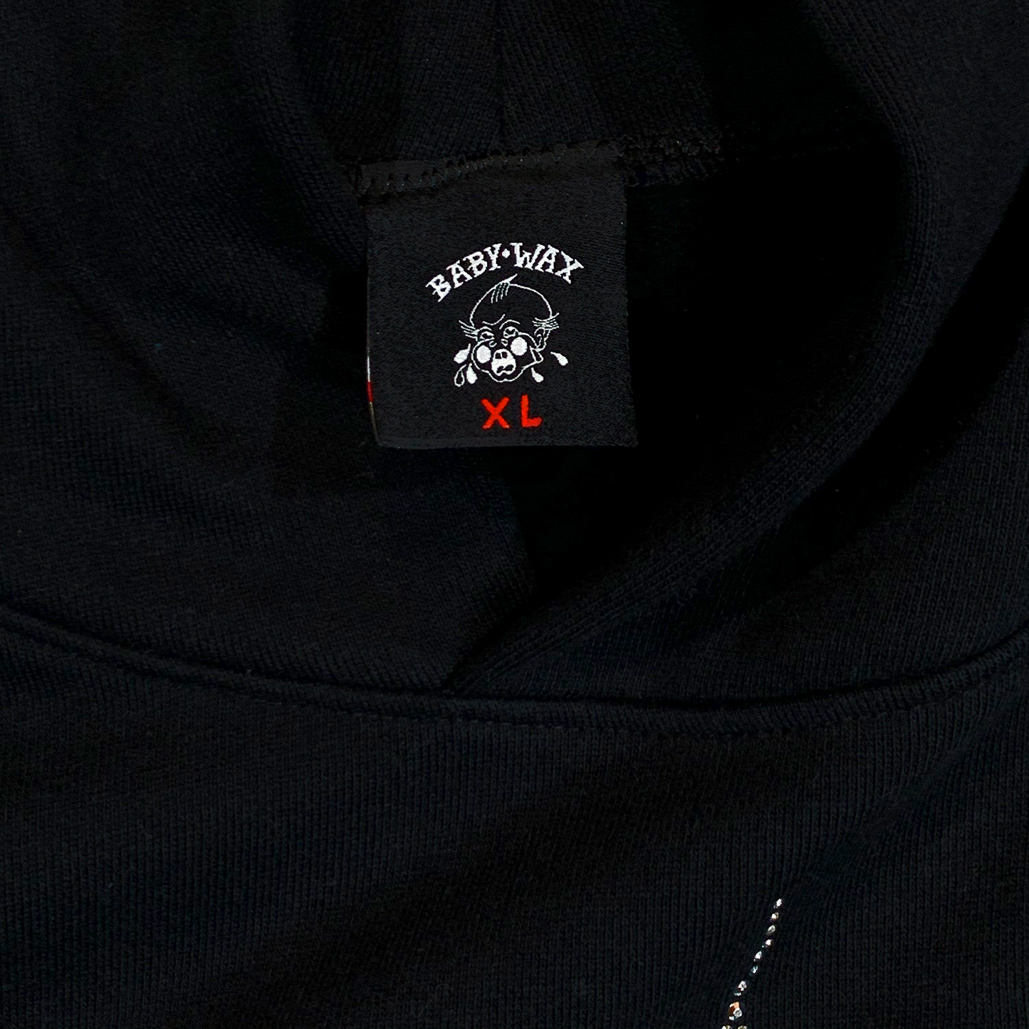 Flame Rhinestone Hoodie